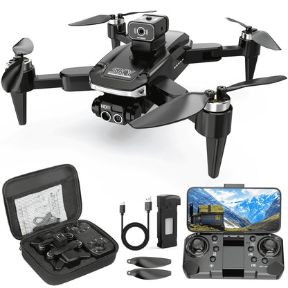 RC Drone with Camera for Kids Adults 4K Quadcopter FPV Video HD Camera Drones for Beginne,Christmas Birthday Gifts