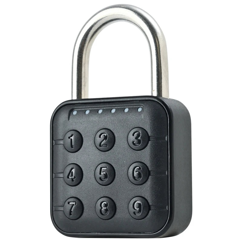 Intelligent Fingerprint Lock Portable Keyless Fingerprint Padlock Waterproof USB Rechargeable for Door Suitcase Backpack Locks