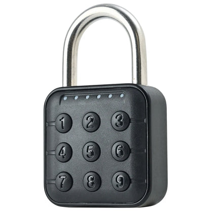Intelligent Fingerprint Lock Portable Keyless Fingerprint Padlock Waterproof USB Rechargeable for Door Suitcase Backpack Locks