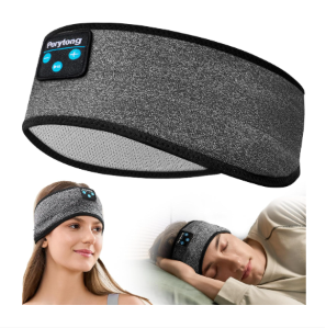 Sleep Headphones Bluetooth 5.4, Sleeping Headphones Headband - Soft Elastic Comfortable Wireless Headband, Gifts for Men Women Teenager